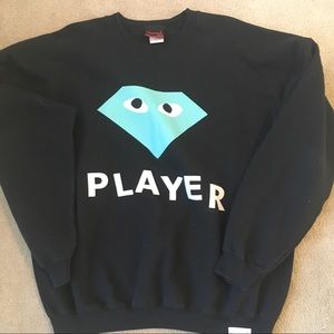 Like new Diamond supply crew neck sweater